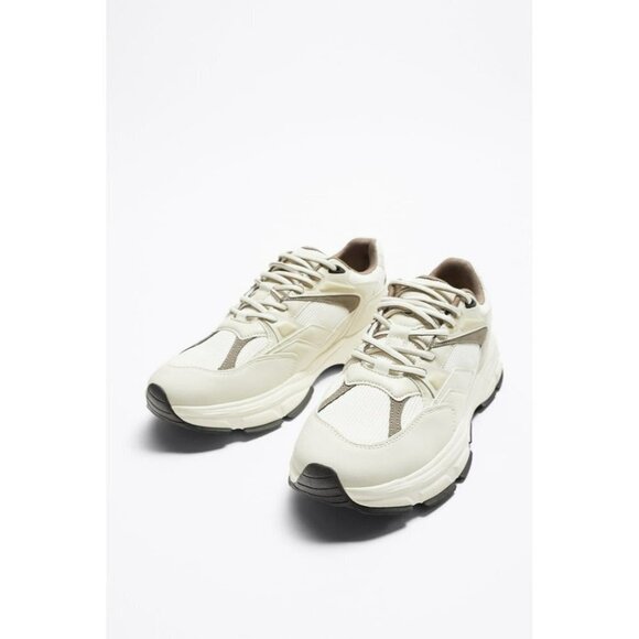 ZARA MULTI-PIECE RUNNING SNEAKERS MULTICOLOURED SIZE 12 | 2309/120 - Picture 1 of 4